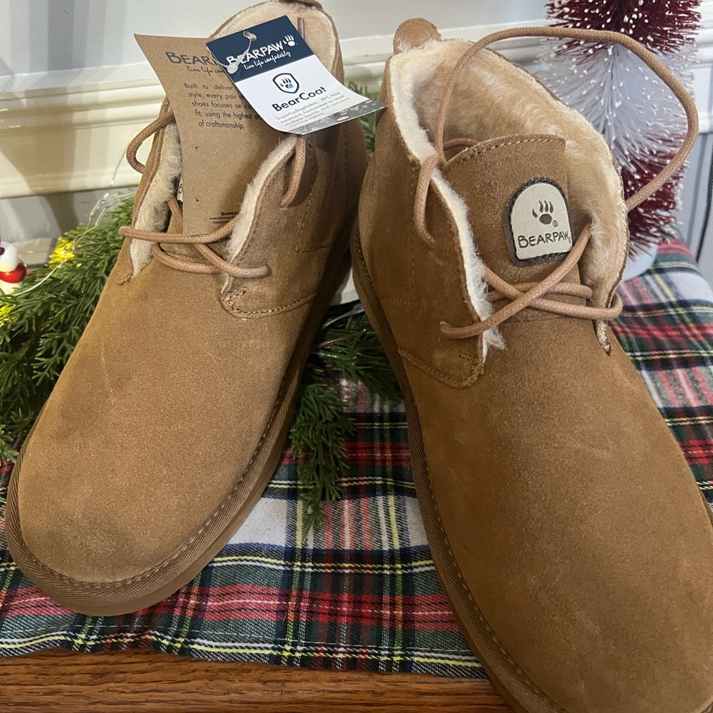 BearPaw Women’s Brown Chukka Boots